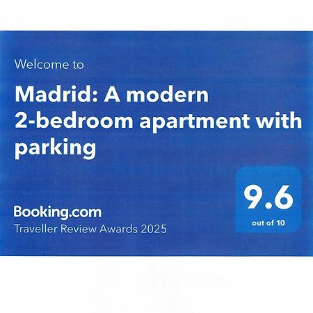 Madrid: A Modern 2-Bedroom Apartment With Parking София Екстериор снимка